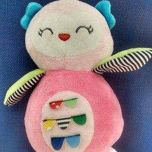 Carter's Owl Plush Stuffed Animal Toy Wobble Toy